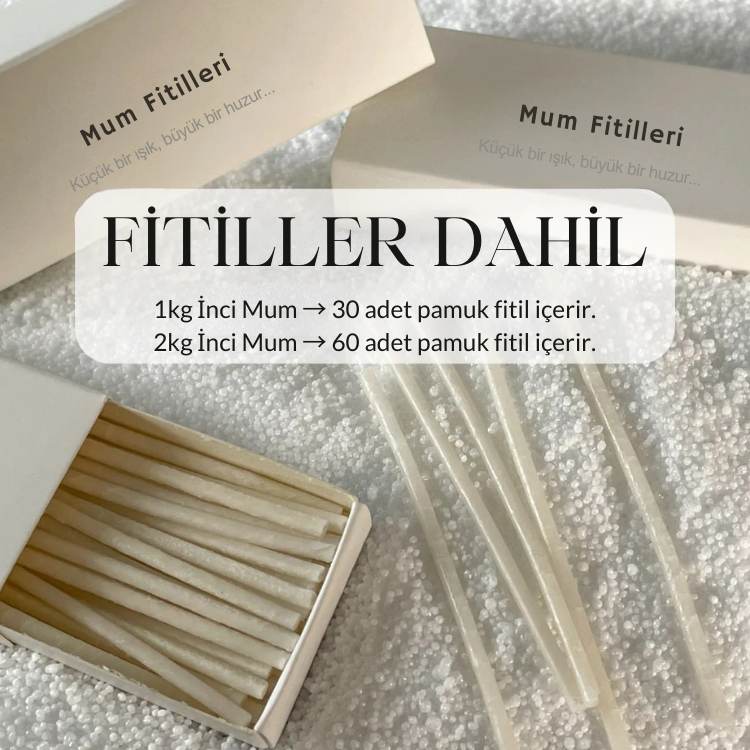 Kokuyuvam® - İnci Mum