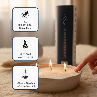 Kokuyuvam® - İnci Mum